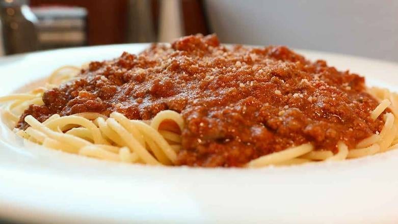 Spaghetti with Tomato Sauce.