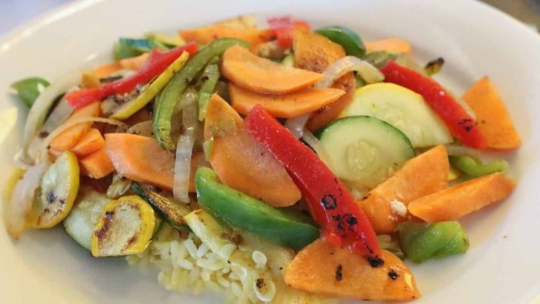 .Grilled Vegetable Platter.
