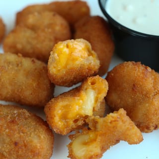 .Mac and Cheese Bites