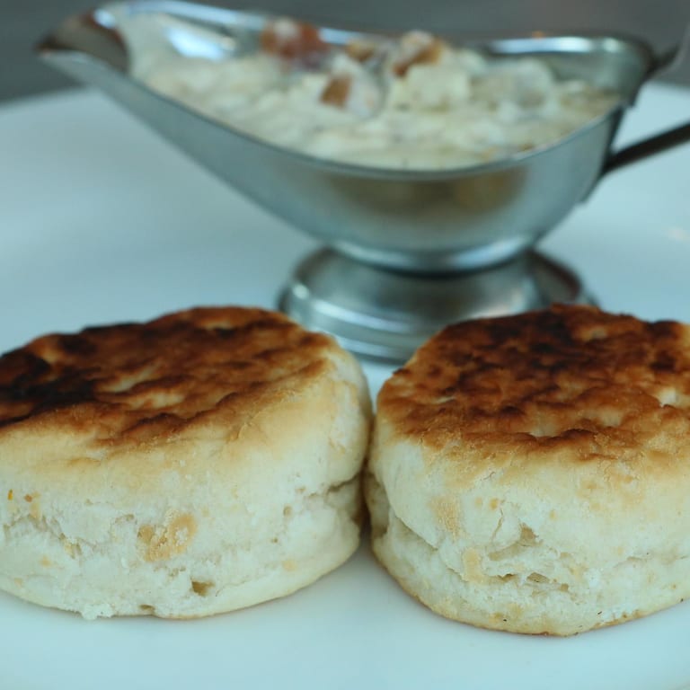 Delicious Biscuits and Gravy