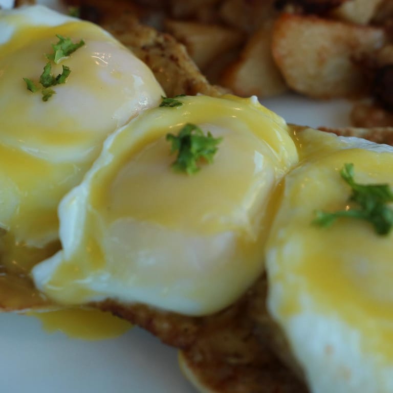 Delicious Eggs Benedict Awaits