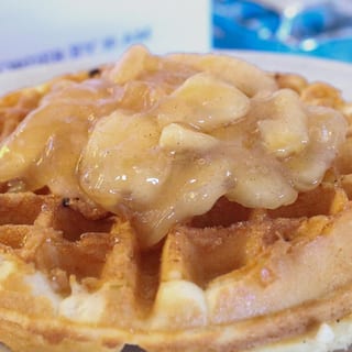 .Apple Vanilla Waffle