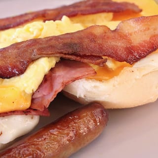 .Loaded Breakfast Sandwich