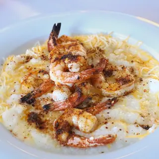 .Cajun Shrimp and Grits